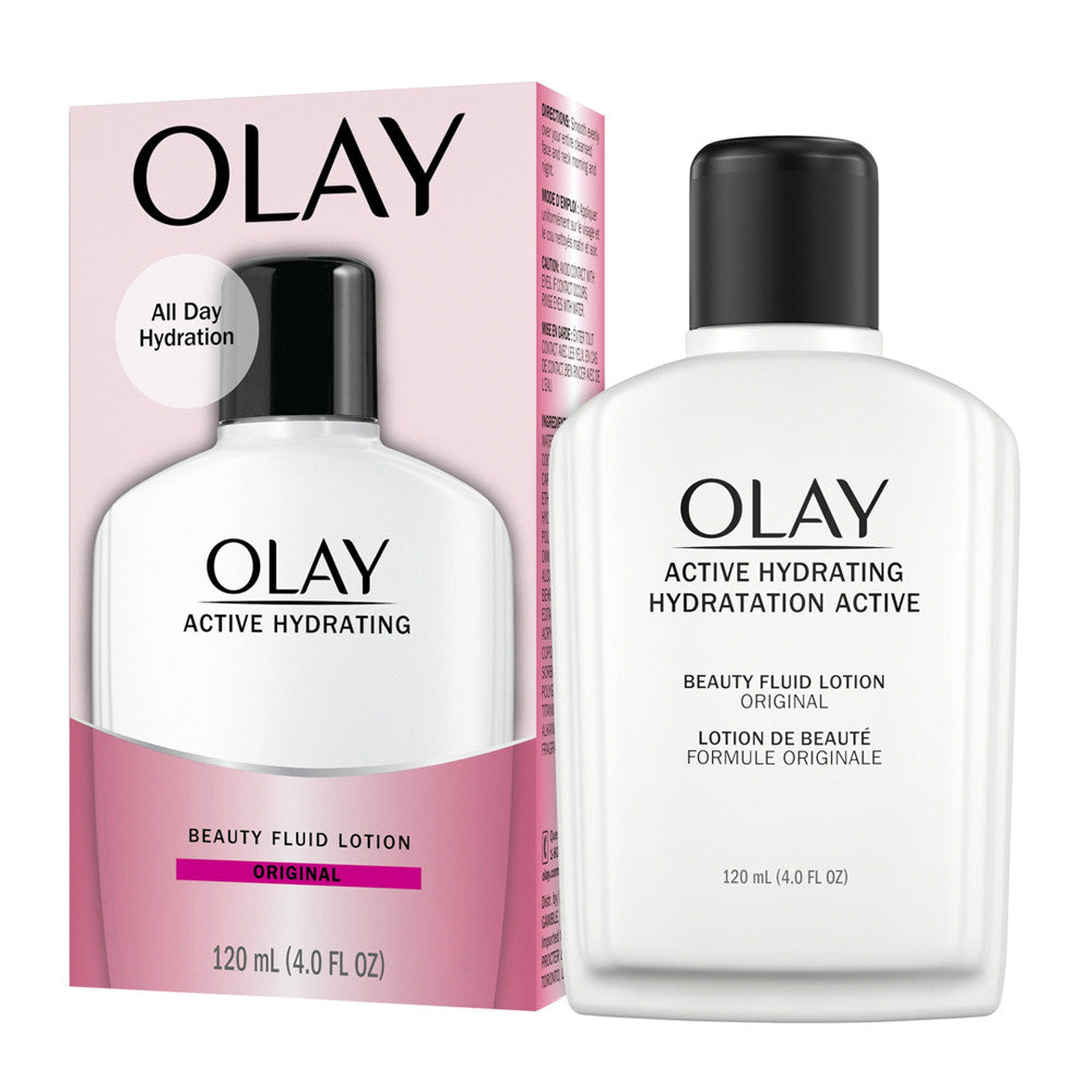 Olay Active Hydrating Beauty Fluid, Original 4 Oz